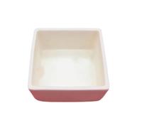 Alumina Crucible for Laboratory Research, High Purity Square Corundum Crucible 100x100x50mm 1pc