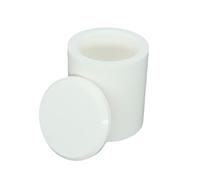 Alumina Cylindrical Crucible with Lid - 0.7-85ml Laboratory Analysis Crucible for Foundry and Molding use, 1pc(16x56mmx8)