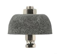 Alumina Grinding Head for Tire Repair - Hex Shank, 5 x 5 x 3 cm, High/Low Speed Compatible, No-Burn Heat Dissipation, Wear-Resistant