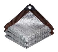 Aluminet Shade Cloth - Heat Reflecting Mesh Sun Blocker for Pets Tear-Resistant Foldable & Breathable Reinforced Corners Ideal for Outdoor Gardens & Greenhouses