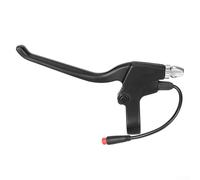 AluMiniature um Alloy Electric Scooter Brake Lever for Kugoo Pro, Smooth Grip Left Right Handle Replacement Accessory, Wear-Resistant Lasting Part Black(Left Brake)