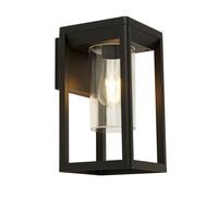 Aluminium 1 Light Outdoor Lantern Porch Entrance Driveway Garden Wall Lighting [EEK: A]