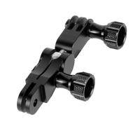 Aluminium 360 Degree Rotating Joint Adapter Mount Compatible for Gopro 13 12 XiaoYi SJCAM SJ4000 Compatible for Insta360 X4 OSMO Action Camera Stand(2pcs Short Screw)