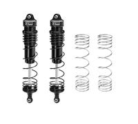 Aluminium 6061-T6 Alloy Progressive Spring Rear Shock 144mm For Arrma 1/8 MOJAVE 4X4 4S BLX Desert Truck RTR-ARA4404 Upgrades - Black