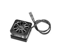 Aluminium 6061-T6 Esc High Speed Cooling Fan 20000 RPM (BL-2S: 3383 & Velineon VXL-3S: 3355R) For Traxxas 1:16 Mini XRT/Mini Maxx / 1:8 Jato 4X4 / 1:10 Slash Mudboss/Ford Fiesta ST Rally - Black