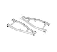 Aluminium 7075-T6 Alloy Front Upper Suspension Arms For Traxxas 1/6 Funco Pro Scale 2WD Sand Car 8S-109076-4 Upgrades - Silver