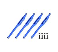 Aluminium 7075-T6 Alloy Lower Link Bar Set For LOSI 1/8 LMT 2.0 Grave Digger 4X4 Solid Axle Brushless Monster Truck-LOS04028 Upgrades - Blue