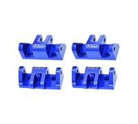 Aluminium 7075-T6 Alloy Lower Shock Mount For LOSI 1/8 LMT 2.0 Grave Digger 4X4 Solid Axle Brushless Monster Truck-LOS04028 Upgrades - Blue