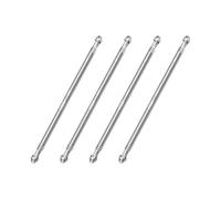 Aluminium 7075-T6 Alloy Upper Link Bar Set For LOSI 1/8 LMT 2.0 Grave Digger 4X4 Solid Axle Brushless Monster Truck-LOS04028 Upgrades - Silver