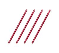Aluminium 7075-T6 Alloy Upper Link Bar Set For LOSI 1/8 LMT 2.0 Grave Digger 4X4 Solid Axle Brushless Monster Truck-LOS04028 Upgrades - Red