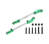 Aluminium 7075-T6 + Stainless Steel Adjustable Front Steering Tie Rod For Arrma 1:8 KRATON 6S EXB V2 V6 / NOTORIOUS V5 V6 / OUTCAST/TALION / 1:7 BIG ROCK 6S Upgrades - Green