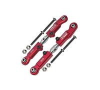 Aluminium 7075-T6 + Stainless Steel Rear Camber Links For Arrma 1:7 LIMITLESS ALL-ROAD/IMITLESS V2 / INFRACTION 6S / INFRACTION 6S V2 / FELONY 6S / 1:8 TYPHON 6S / TYPHON 6S V5 Upgrade Parts - Red