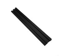 Aluminium 75 Type Miter Track T-Slot Fence Guide for Table Saw Router For CNC Woodworking Workbench Sliding Bracket Extrusion Bar Black 300-600mm Length(600mm)