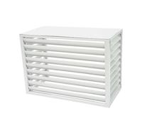 Aluminium Air Con Cover Outdoor AC Condenser Louver Screen