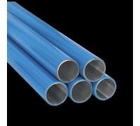 Aluminium Air Pipe Ø22mm x 3m Pack of 5 (John Guest Speedfit® - AL-RM220-3M-20B)