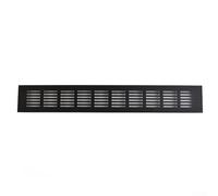 Aluminium Air Vent Grille for Enclosed Spaces, for Wardrobes and Computer Cabinets (60x400mm)
