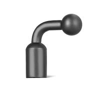 Aluminium Alloy 17 mm Ball Head Adapter to 1/4 Screw Hole Mount Converter Holder Stand for Tripod Selfie