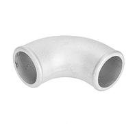 Aluminium Alloy 90 Degrees Tight Bend Hose Intercooler Joiner Elbow Pipe 2 Inch 51mm Premium Durable Welding Compatible for Performance Upgrade