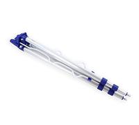 Aluminium Alloy Adjustable Telescopic Fishing Rod Stand Bracket Tripod Holder Support 5 Pole 1.2m High Strength Sturdy Durable Foldable Design for Beach Bank Fishing
