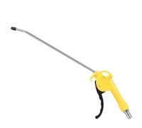 Aluminium Alloy Air Blow Gun, 10.4 Inch High Pressure Pneumatic Tool with 1/4 Inch PT Thread, Industrial Dust Removal for Workshop Cleaning, Yellow