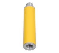 Aluminium Alloy Antenna Extension Pole with 5/8 Thread for Surveying | Yellow Finish, Secure Threaded Connection, High-precision Measurement Accessory for Centering Rods, Land Surveys