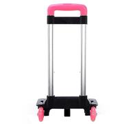 Aluminium Alloy Backpack Trolley with 2 Foldable Trolley Cart Wheeled Hand Truck for School Bags Luggage Backpack