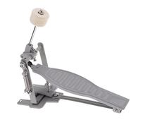 Aluminium Alloy Bass Drum Pedal Set - Adjustable Stroke and Tension, Heavy Duty Construction - Silver Color