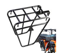 Aluminium Alloy Bicycle Rack - Lightweight Touring Carrier Featuring Front Pannier Racks Equipment Stand Footstock For Even Balanced Load Distribution System | Cargo Mounting Hardware Solution