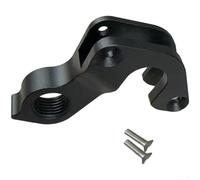 Aluminium Alloy Bike Rear Derailleur Hanger for CAAD Synapse SuperSix Series, CNC Black Dropout Adapter with 28mm Hole Spacing, 48x35x11.5mm Cycling Part