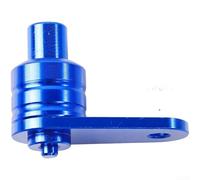 Aluminium Alloy Brake Lever Lock Anti-Theft Device for Motorbikes Scooters with Anodized Finish Black(Blue)