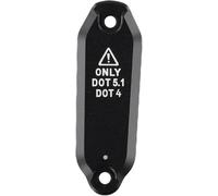 Aluminium Alloy Brake Lever Reservoir Cap for SRAM Guide R/RE/For & DB5, Black Replacement Fluid Cover Kit for Mountain For Bike Hydraulic Disc Brakes Lovely and practical