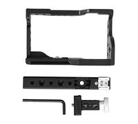 Aluminium Alloy Camera Cage Kit for A6600 Mirrorless, C17 Model, Lightweight 440g - CNC Machined, Multi - Port Design, Enhanced Stability for DSLR Accessories