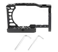 Aluminium Alloy Camera Cage, Stable and Safe Movie Making Stabilizer, Compatible for A6000/A6100/A6300/A6400/A6500 with CNC Precise Machining