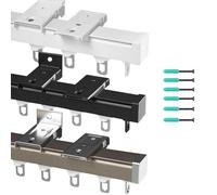 Aluminium Alloy Ceiling Track For Curtains, Sliding Curtain Track, Strong Load-bearing Capacity For Room Divider, Shower Curtain(Gold,400cm)