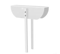 Aluminium Alloy Child Gate Lock White Double Handle | Dual locking system, prevents unauthorized for access, fits folding doors, secure nursery protection, easy adult operation