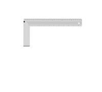 Aluminium Alloy Combination Square 30cm L Shape Angle Ruler with | Adjustable L-shape head with clear metric engraving for accurate angle setting and measurement transfer