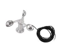 Aluminium Alloy Cup Anemometer Wind Speed Sensor 3 Cups Anemometer 0 3.8V Wind Speed Detector