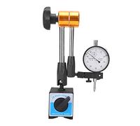 Aluminium Alloy Dial Indicator Magnetic Flexible Base Holder Stand, 380mm Adjustable Measurement Tool with Fine Positioning Clamp, for Machining, Calibration and Precision