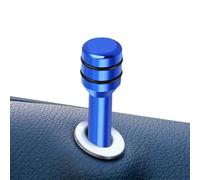 Aluminium Alloy Door Lock Pin - 0.43 x 0.28 Inch Decorative Pull Knob, Universal Car Interior Lock Cover, Fixed Mounting Knobs, Rustproof Automotive Styling | Safety