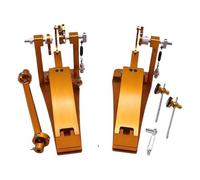 Aluminium Alloy Drum Pedal Double With Small Flaw For Kick And Electronic Drum