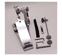 Aluminium Alloy Drum Pedal Single Pedal Silver Color Bass Drum Pedal Accessories (Color : 01)