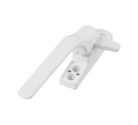 Aluminium Alloy External Flat for Window Handle with Lock for Left or Right Hand Opening, Secure and Long Lasting Replacement Hardware for Home Improvement and Enhanced(Left)