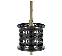 Aluminium Alloy Fishing Reel Spool High Performance Round Bearing Spool for MAX3 ORRA2 Casting Reels Lightweight Durable AntiCorrosion for Ice Fishing Raft Fishing Black Red