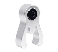 Aluminium Alloy Folding For Bike Head Tube Lock for and For 3sixty, Front Frame Latch with M8 Hex Screw, Compact Cycle Storage Fix Clip(Silver)