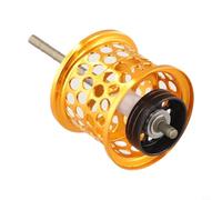 Aluminium Alloy For Spool for Daiwa Tatula SV TW SV-100 Baitcasting Reel, Lightweight Replacement Part with YGK0.8/100m Capacity, Gold Red Black Purple Options(golden)
