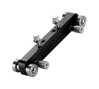 Aluminium Alloy Guitar Nut Grinding Tool with 4-Way Sandpaper for Precise Bridge Levelling for Electroacoustics. Durability. Aluminium Nut Grinder