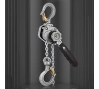 Aluminium Alloy Hand Chain Hoist, 1.5 Ton Capacity Chain Block, 9.8 Lift Manual Hand Chain Block, Manual Hoist W/industrial-grade Steel Construction For Lifting Good In Transport & Workshop