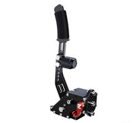 Aluminium Alloy Handbrake for Racing Games Compact for (Black) | Robust for aluminium, realistic vibration, USB port, compatible with logitech, for thrustmaster, MOZA