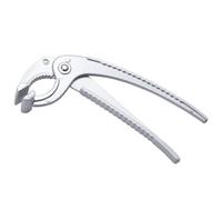 Aluminium Alloy Hot Bowl Gripper Clip, Anti Scalding Kitchen Plate Lifter | Comfortable Handle, Multi Angle Gripping, Silver Finish, for Hot Dishes, Cookware Lids, Air Fryers and Home Cooking