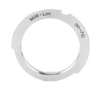Aluminium Alloy Lens Adapter Mount for M39 LSM LTM 50mm 75mm Lenses, Supports Manual Control, Precisely Aligned, Compatible with M3 M2 M1 M4 M5 CL M6 MP